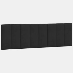 Almofadão de Cabeceira - Cabeceira de cama 160 cm veludo preto
