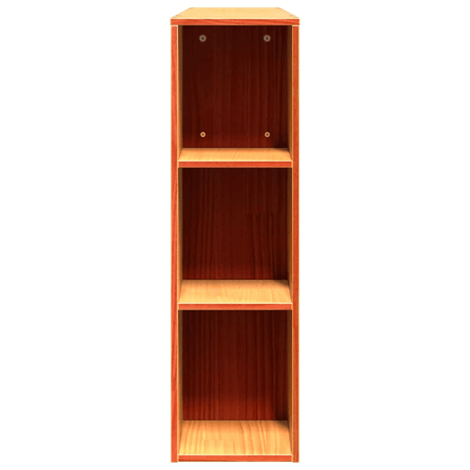 Cabeceira - Cabeceira de cama com arrumação 150 cm pinho maciço castanho-mel