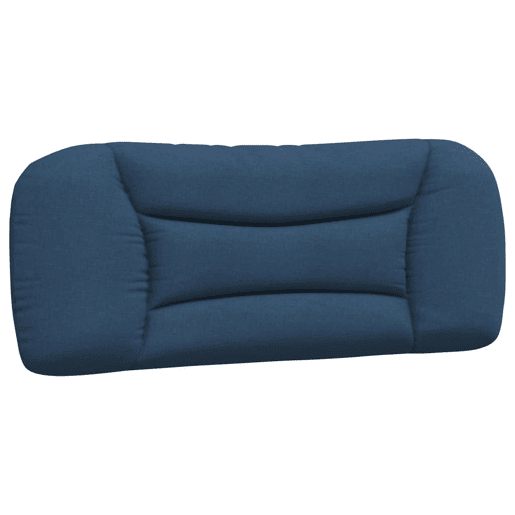 Almofadão de Cabeceira - Cabeceira de cama 100 cm tecido azul