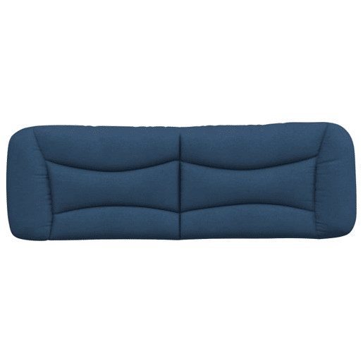 Almofadão de Cabeceira - Cabeceira de cama 160 cm tecido azul
