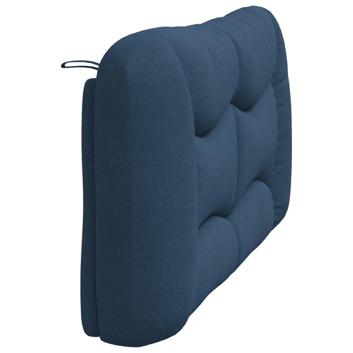 Almofadão de Cabeceira - Cabeceira de cama 160 cm tecido azul