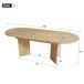 Mesa de comedor extensible ovalada 120x80 Mesa de comedor extensible ovalada 120x80 Roble