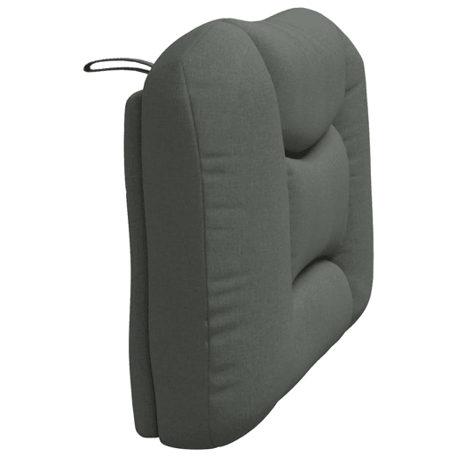 Almofadão de Cabeceira - Cabeceira de cama 90 cm tecido cinzento-escuro