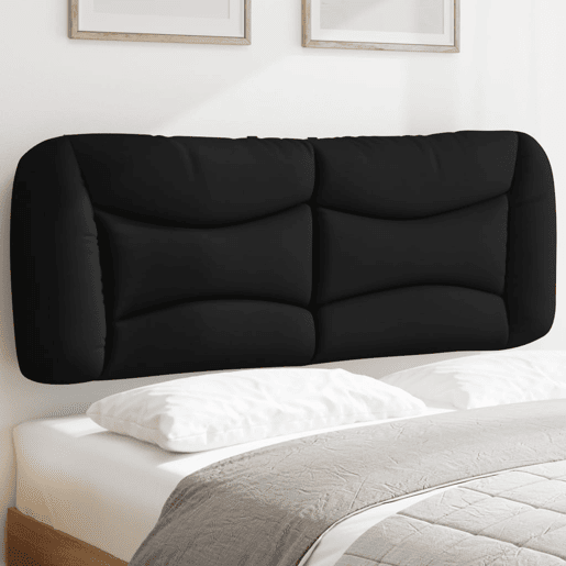 Almofadão de Cabeceira - Cabeceira de cama 120 cm tecido preto