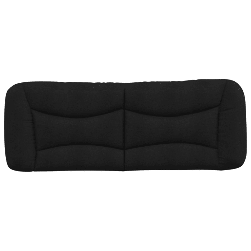 Almofadão de Cabeceira - Cabeceira de cama 120 cm tecido preto