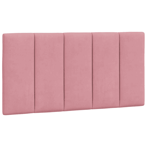Almofadão de Cabeceira - Cabeceira de cama 100 cm veludo rosa