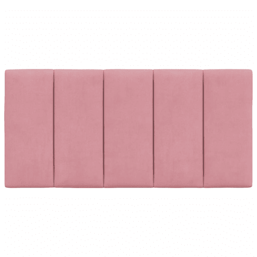 Almofadão de Cabeceira - Cabeceira de cama 100 cm veludo rosa