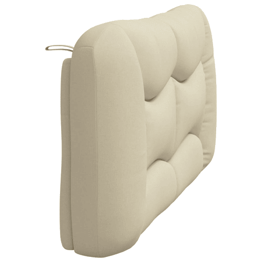 Almofadão de Cabeceira - Cabeceira de cama 160 cm tecido creme