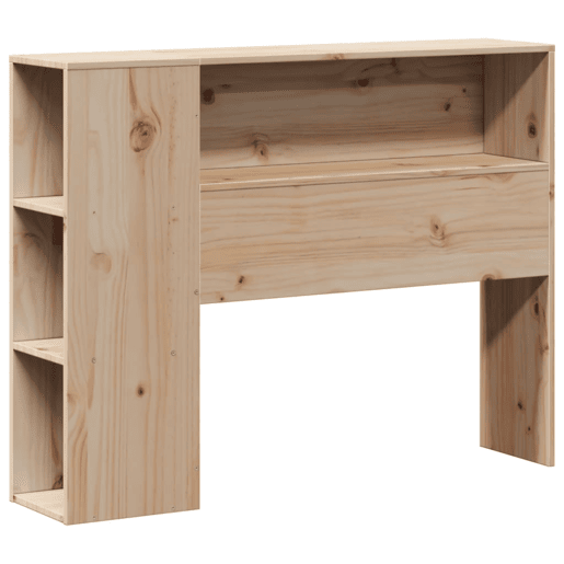 Cabeceira - Cabeceira de cama com arrumação 75 cm madeira de pinho maciça