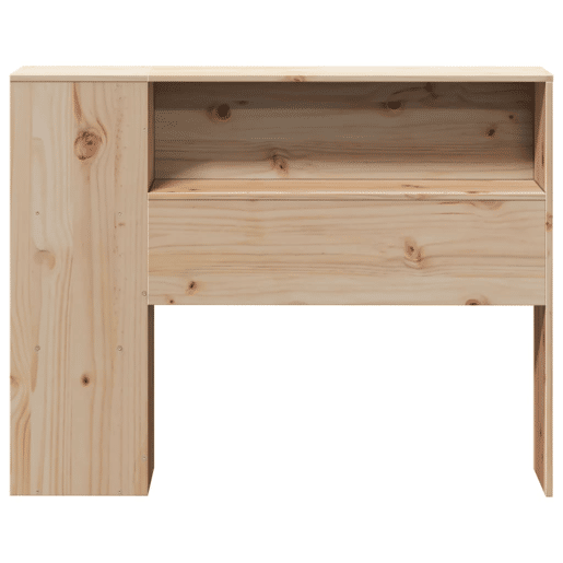 Cabeceira - Cabeceira de cama com arrumação 75 cm madeira de pinho maciça