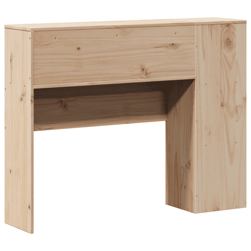 Cabeceira - Cabeceira de cama com arrumação 75 cm madeira de pinho maciça