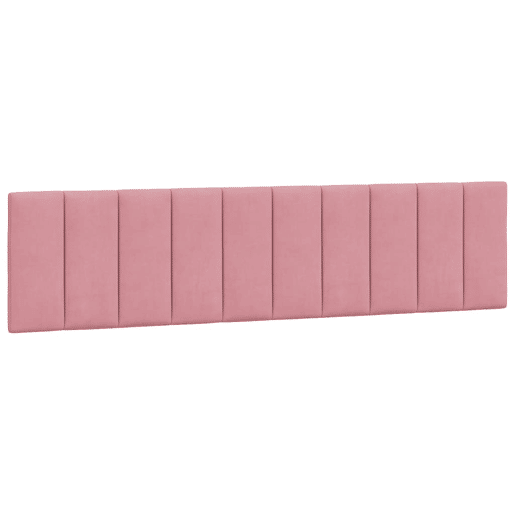 Almofadão de Cabeceira - Cabeceira de cama 200 cm veludo rosa