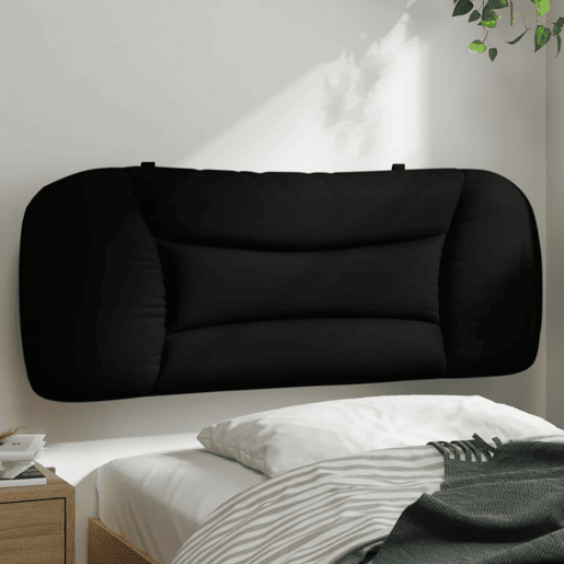 Almofadão de Cabeceira - Cabeceira de cama 100 cm tecido preto