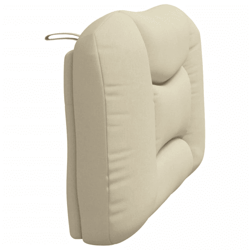 Almofadão de Cabeceira - Cabeceira de cama 100 cm tecido creme