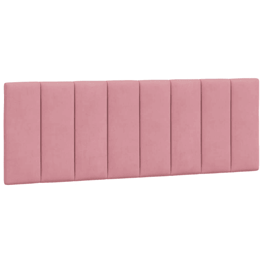 Almofadão de Cabeceira - Cabeceira de cama 120 cm veludo rosa