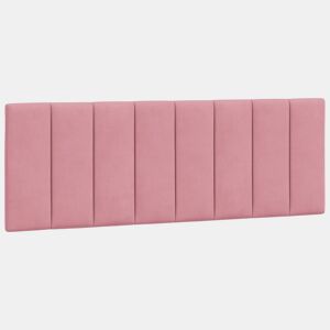Almofadão de Cabeceira - Cabeceira de cama 120 cm veludo rosa