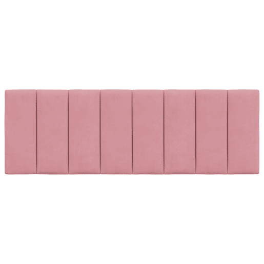 Almofadão de Cabeceira - Cabeceira de cama 120 cm veludo rosa