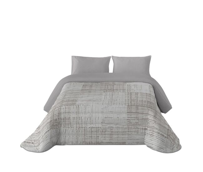 Sandal - edredón nórdico estampado - acolchado de gran confort y extrasuave - gramaje 300 gramos con tacto pluma - cama 150 - texture unico