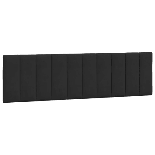 Almofadão de Cabeceira - Cabeceira de cama 180 cm veludo preto