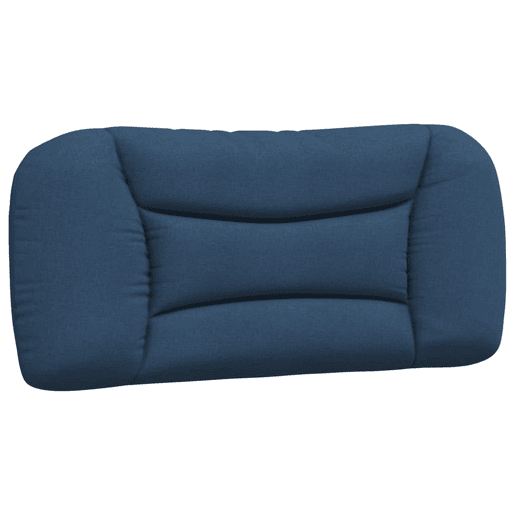 Almofadão de Cabeceira - Cabeceira de cama 90 cm tecido azul Almofadão de Cabeceira - Cabeceira de cama 90 cm tecido azul