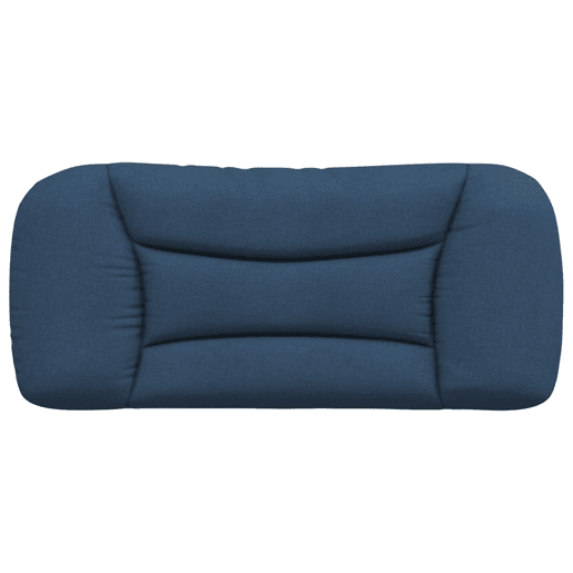Almofadão de Cabeceira - Cabeceira de cama 90 cm tecido azul Almofadão de Cabeceira - Cabeceira de cama 90 cm tecido azul