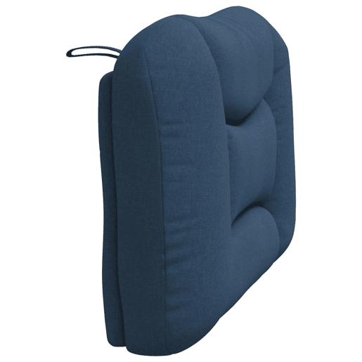 Almofadão de Cabeceira - Cabeceira de cama 90 cm tecido azul Almofadão de Cabeceira - Cabeceira de cama 90 cm tecido azul