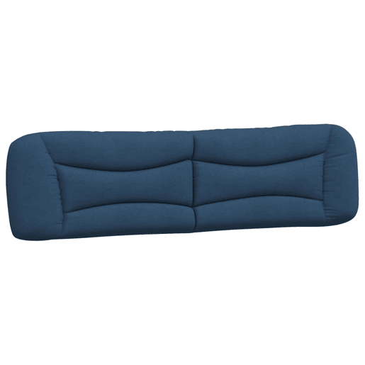 Almofadão de Cabeceira - Cabeceira de cama 200 cm tecido azul