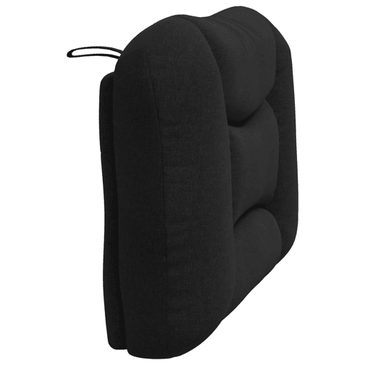 Almofadão de Cabeceira - Cabeceira de cama 90 cm tecido preto