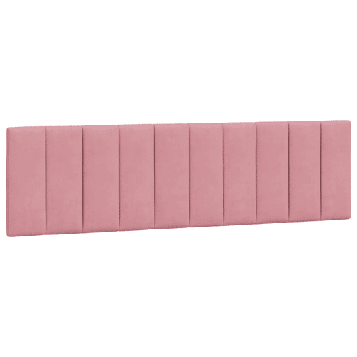 Almofadão de Cabeceira - Cabeceira de cama 180 cm veludo rosa