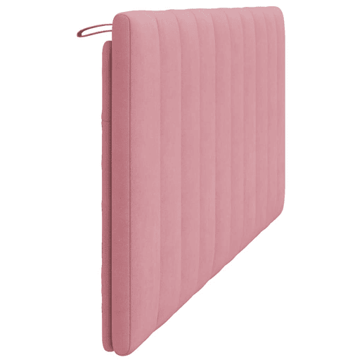 Almofadão de Cabeceira - Cabeceira de cama 180 cm veludo rosa