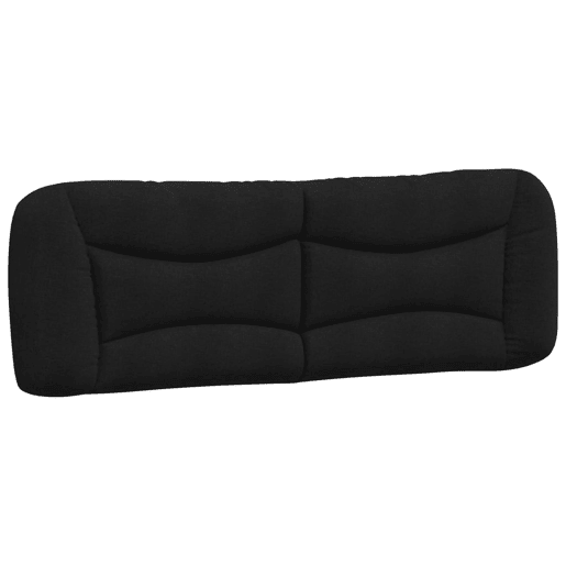 Almofadão de Cabeceira - Cabeceira de cama 160 cm tecido preto Almofadão de Cabeceira - Cabeceira de cama 160 cm tecido preto