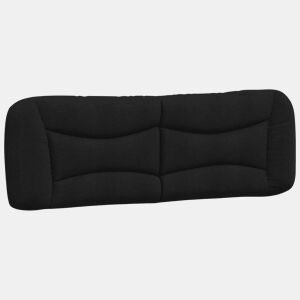 Almofadão de Cabeceira - Cabeceira de cama 160 cm tecido preto