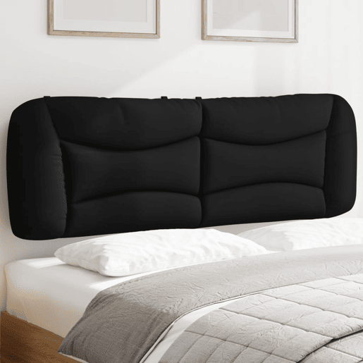 Almofadão de Cabeceira - Cabeceira de cama 160 cm tecido preto Almofadão de Cabeceira - Cabeceira de cama 160 cm tecido preto