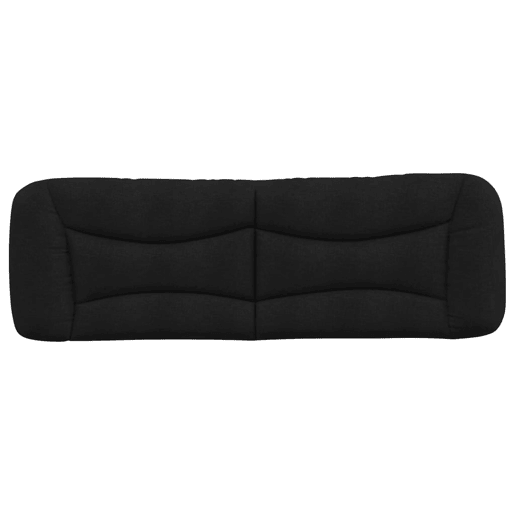 Almofadão de Cabeceira - Cabeceira de cama 160 cm tecido preto Almofadão de Cabeceira - Cabeceira de cama 160 cm tecido preto
