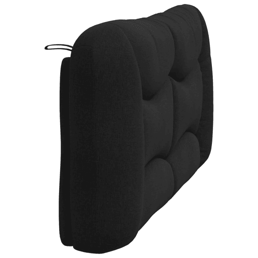 Almofadão de Cabeceira - Cabeceira de cama 160 cm tecido preto Almofadão de Cabeceira - Cabeceira de cama 160 cm tecido preto