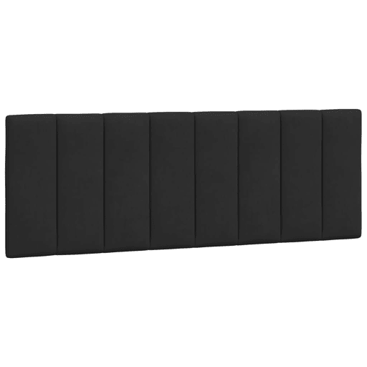 Almofadão de Cabeceira - Cabeceira de cama 120 cm veludo preto