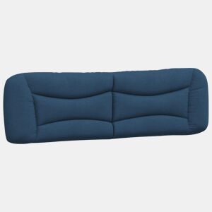 Almofadão de Cabeceira - Cabeceira de cama 180 cm tecido azul
