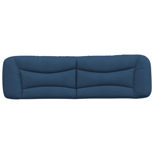 Almofadão de Cabeceira - Cabeceira de cama 180 cm tecido azul
