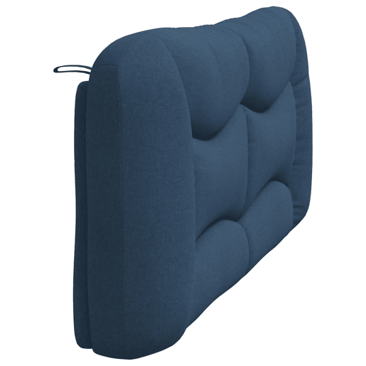 Almofadão de Cabeceira - Cabeceira de cama 180 cm tecido azul