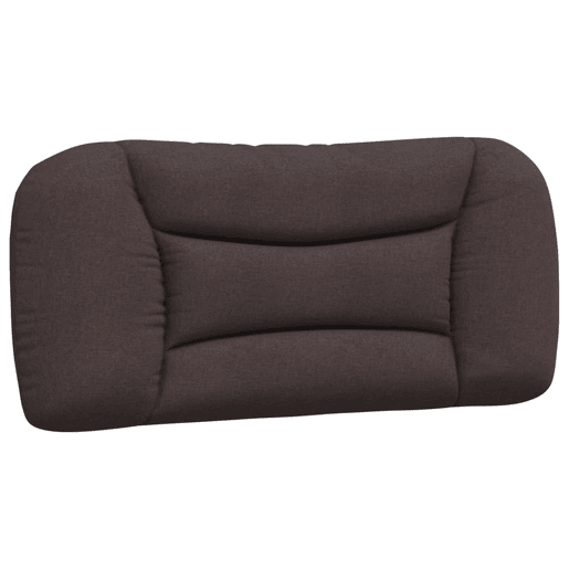 Almofadão de Cabeceira - Cabeceira de cama 80 cm tecido castanho-escuro