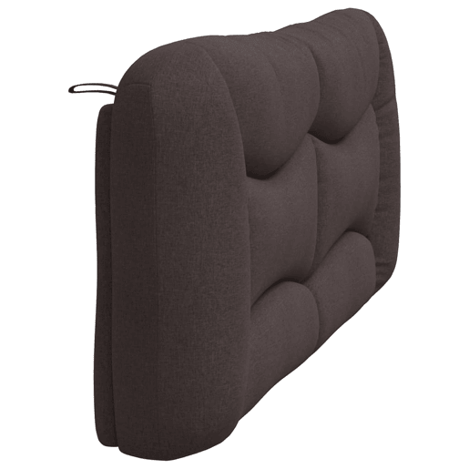 Almofadão de Cabeceira - Cabeceira de cama 180 cm tecido castanho-escuro