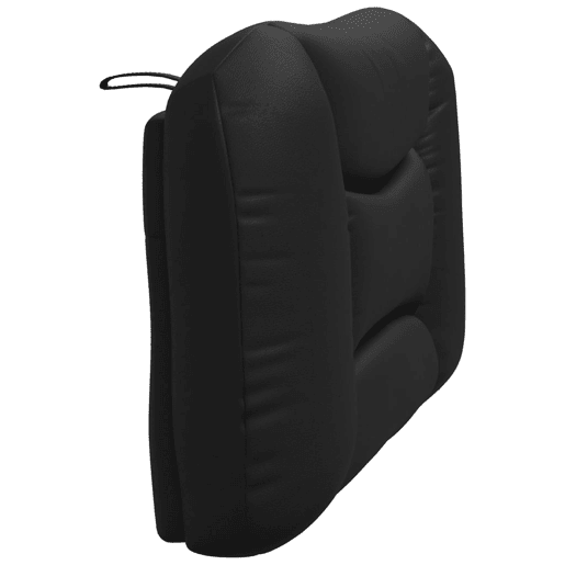 Almofadão de Cabeceira - Cabeceira de cama 100 cm couro artificial preto