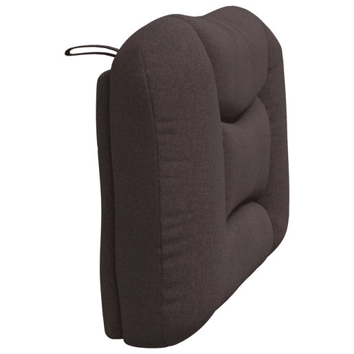 Almofadão de Cabeceira - Cabeceira de cama 90 cm tecido castanho-escuro