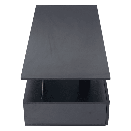 Mesa de centro LED - Características de armazenamento - Preto Mesa de centro LED - Características de armazenamento - Preto