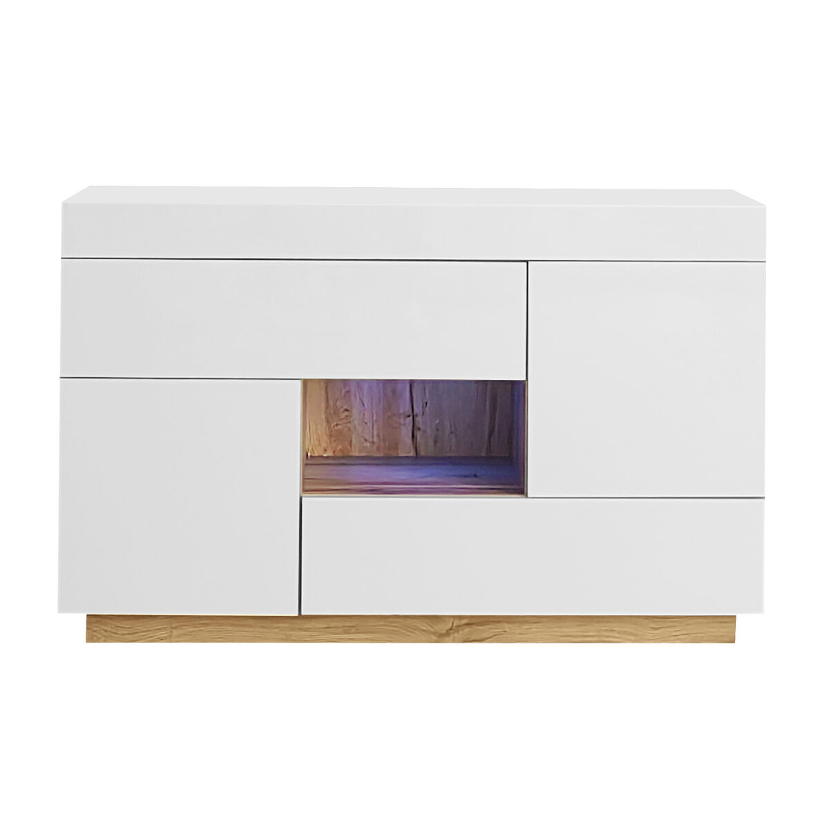 Aparador con 2 puertas y 2 cajónes