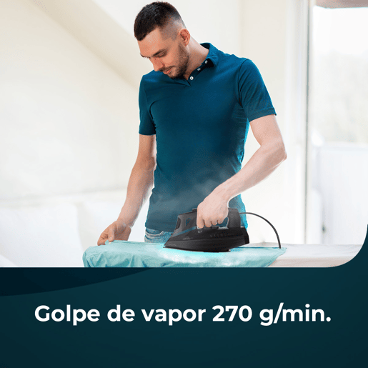 Cecotec Ferro de engomar horizontal com 3200 W, jato de vapor de 270 gmin, base anodizada e ecrã LCD. Cecotec Ferro de engomar horizontal com 3200 W, jato de vapor de 270 gmin, base anodizada e ecrã LCD.