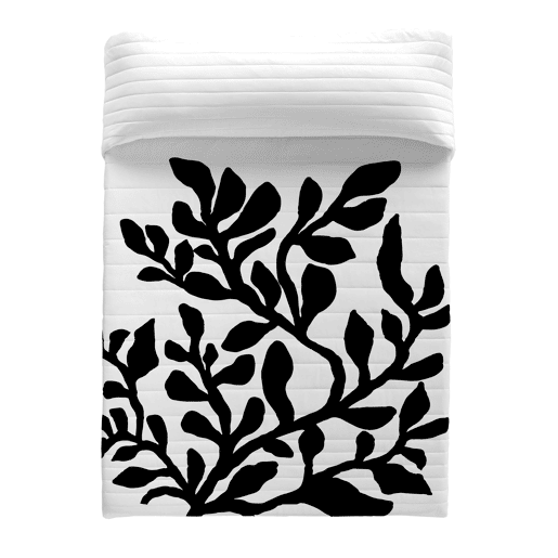 NATURALS - Colcha Bouti Estampada - Peso 70 Gramas - Cama 90 - NIOBE
