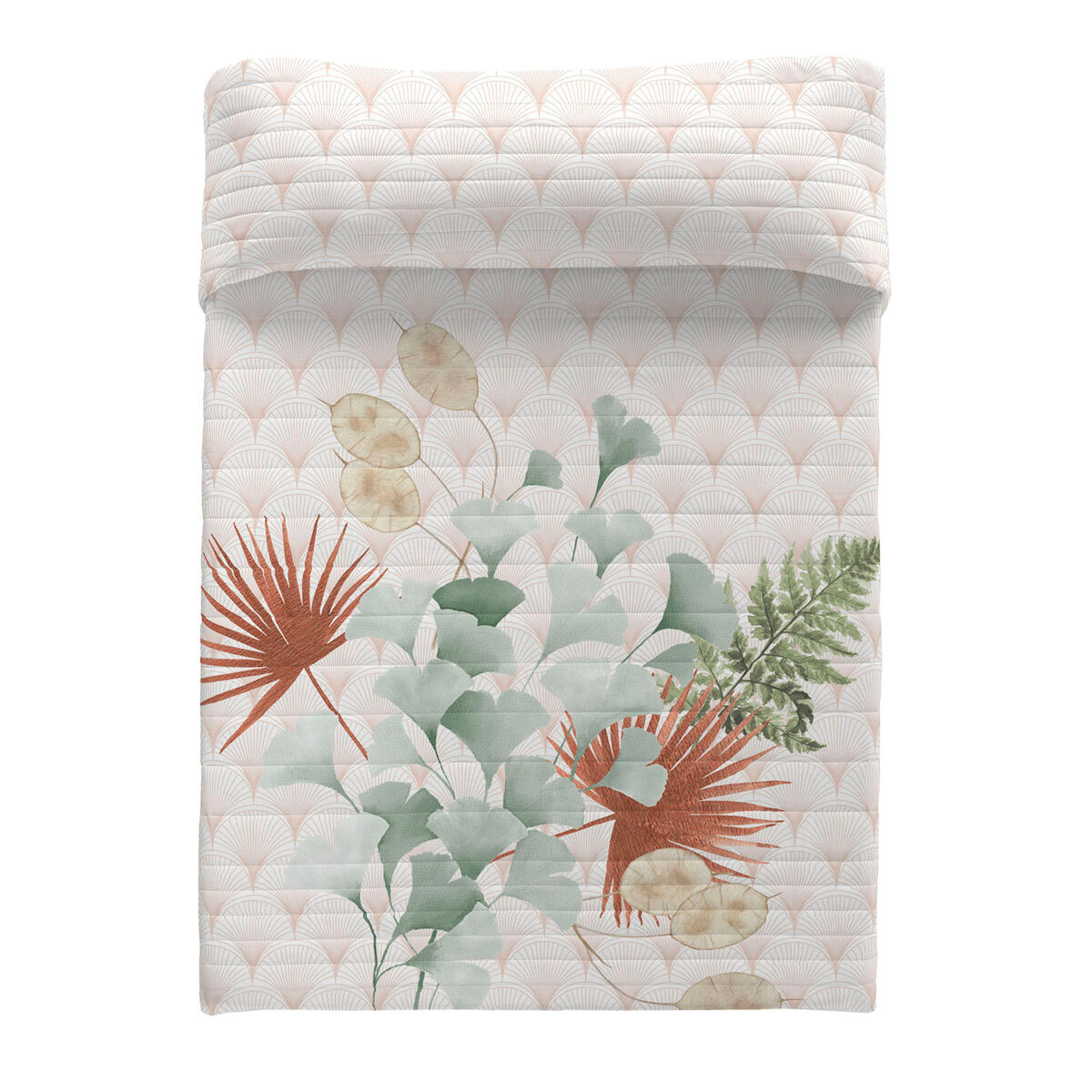NATURALS - Colcha Estampada Bouti - Peso 70 Gramos - JADE