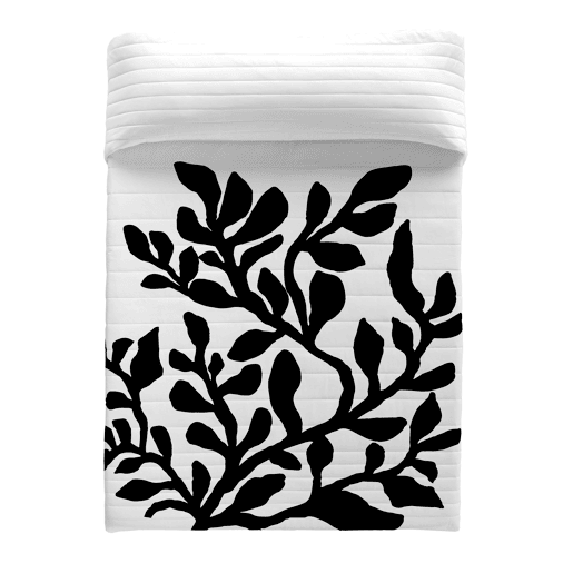 NATURALS - Colcha Bouti Estampada - Peso 70 Gramas - Cama 180 - NIOBE