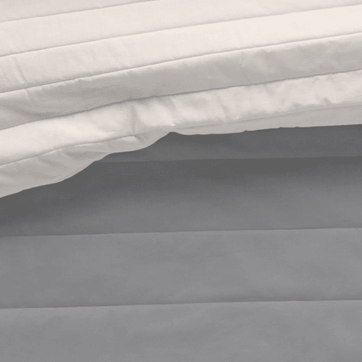 COLCHA BOUTI REVERSÍVEL BICOLOR L.807 CINZAL.198 PEDRA CAMA 180